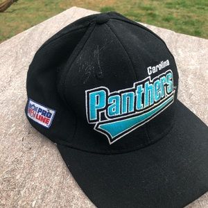 Signed Carolina Panthers hat